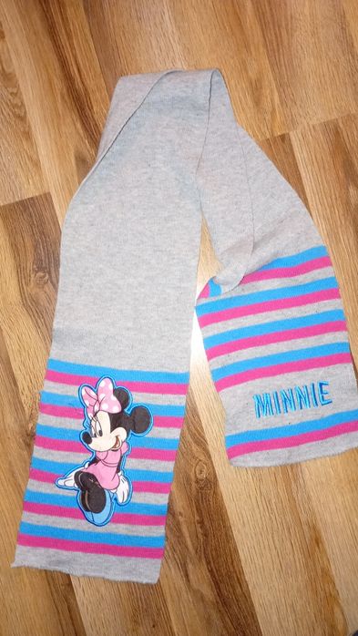Szalik dziewczęcy Myszka Minnie stan bardzo dobry