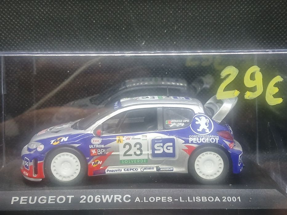 Miniaturas  1:43 Peugeot 206 8 modelos diferentes