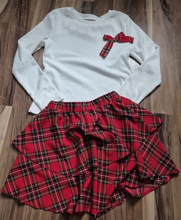 Shein komplet dwuczęściowy spódnica  bluzka rozmiar S