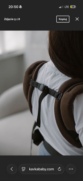 Nosidło kavka multi-age pro