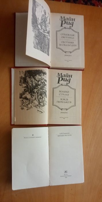 Пригодницькі книги Купера, Рид, Катаева, Скотта, Твена, Носова, Верна