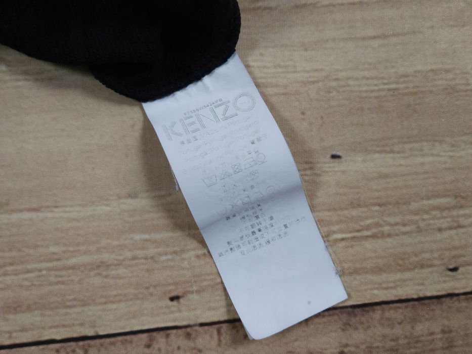 KENZO Bluza Crew Neck Męska Czarna r. M/L