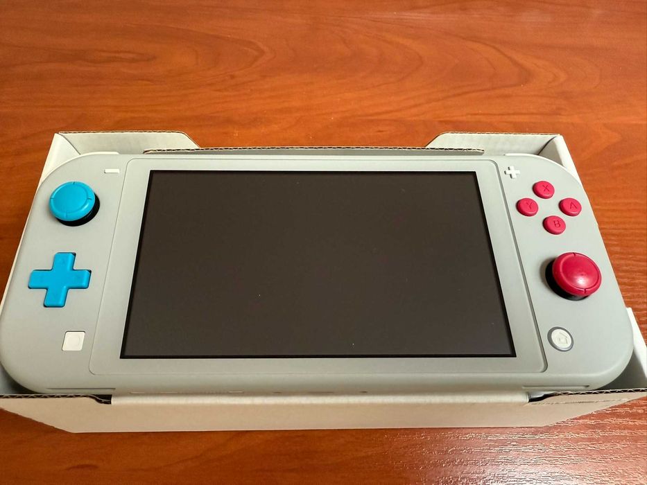 Nintendo Switch Lite Zacian & Zamazenta - jak "nowa"