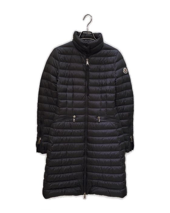 Moncler подовжений жіночий стильний демісезонний пуховик пальто XS-S