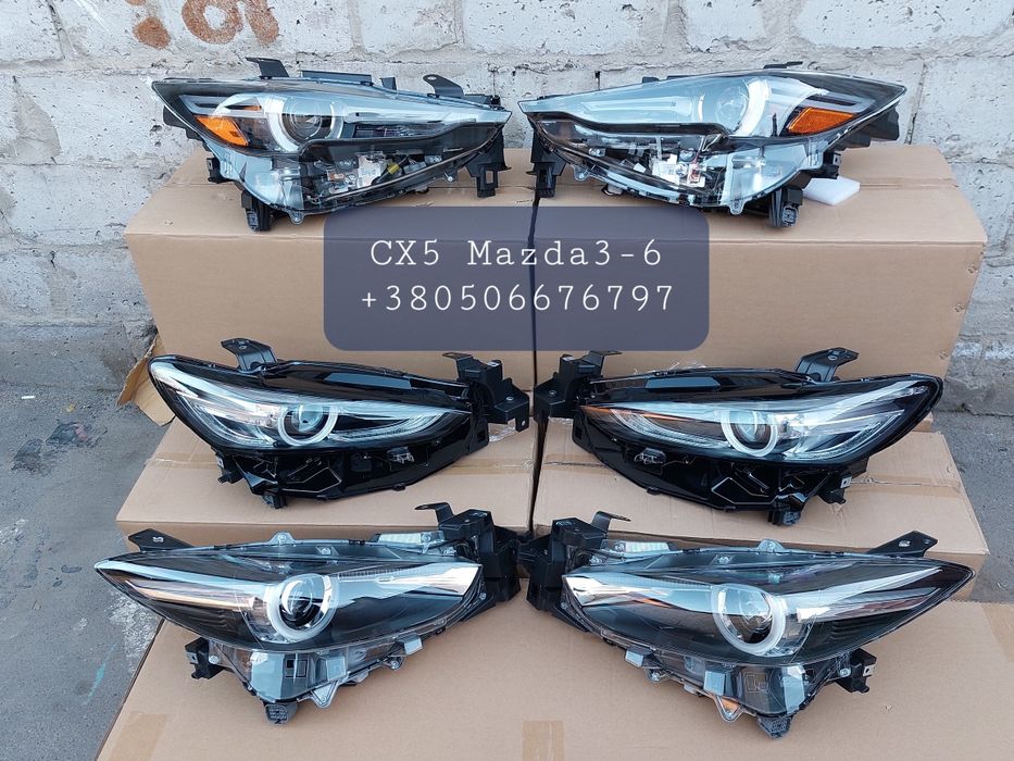Фара лед  Мазда CX-5 17+  Mazda