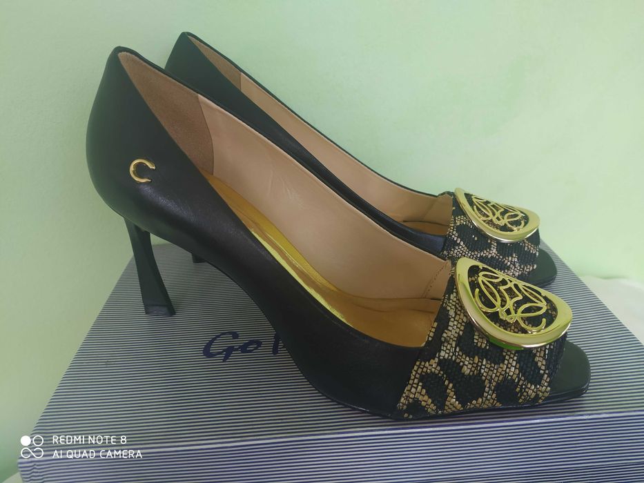 Туфлі, з відкритим носочком 38 розмір