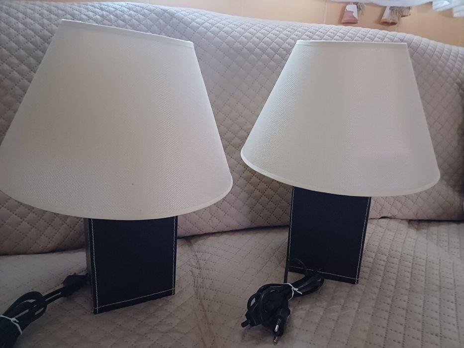 Conjunto de 2 candeeiros de mesa