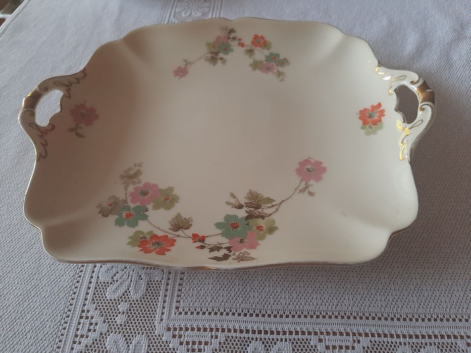 Ozdobny niemiecki talerz/patera