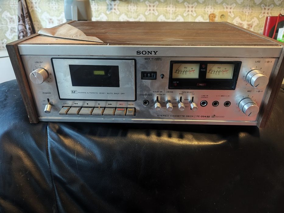 Leitor de cassetes retro