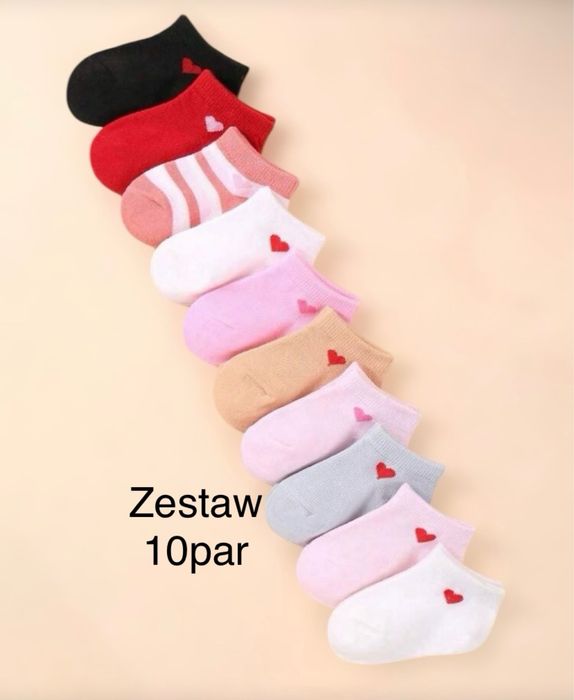 Skarpetki niemowlece - zestaw