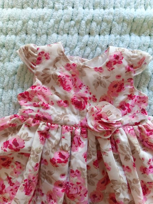 Дитяча святкова літня сукня від George 0-3m.