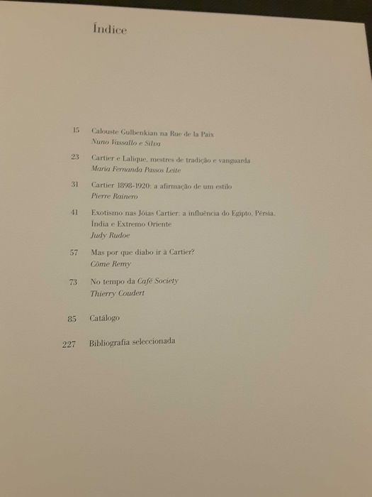 Cartier 1899/1949 O Percurso de um Estilo