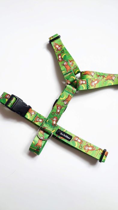 Szelki guard dla psa M zielone