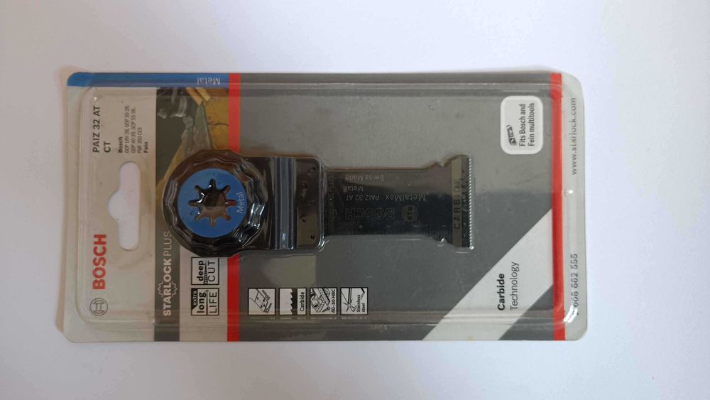 BOSCH Brzeszczot PAIZ 32 AT CARBIDE do cięcia wgłębnego - 2608662555