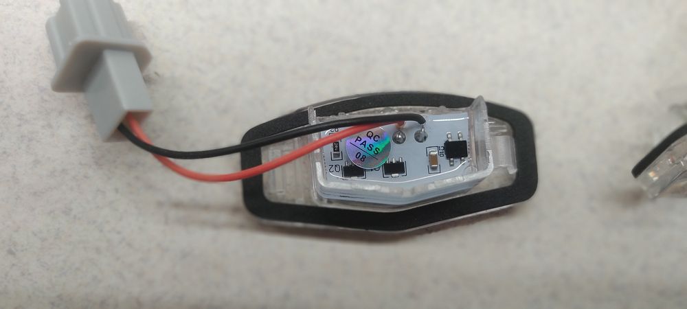 Діодне LED Підсвічування номера Honda, Acura, Jeep, Dodge, Maseratie