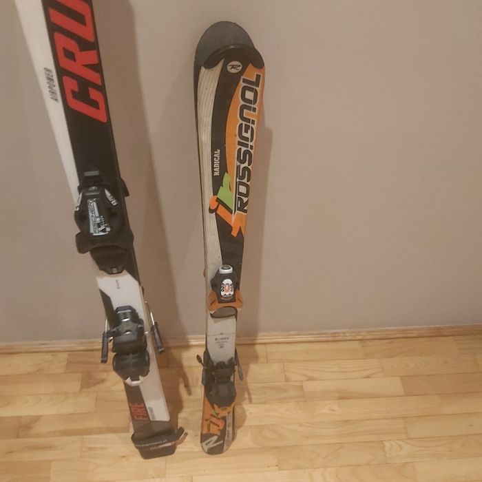 Narty fischer 165 cm  Narty Rossignol 110 cm