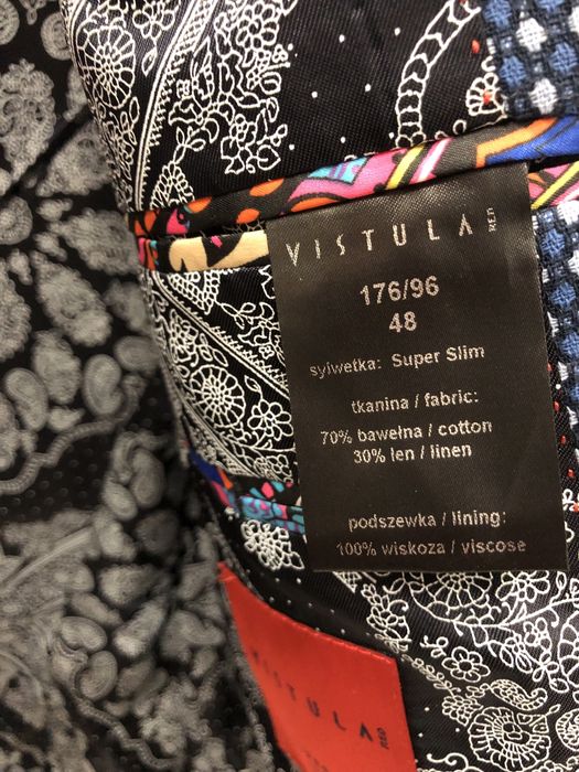 Marynarka Vistula stan idealny 176/96 48 jacket impreza wesele jesień
