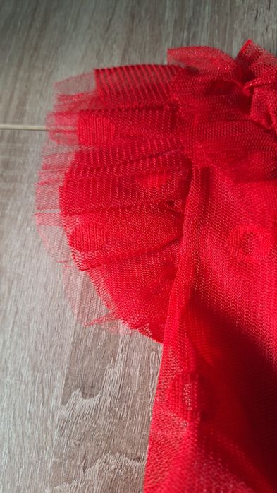 Sukienka wizytowa czerwona 122