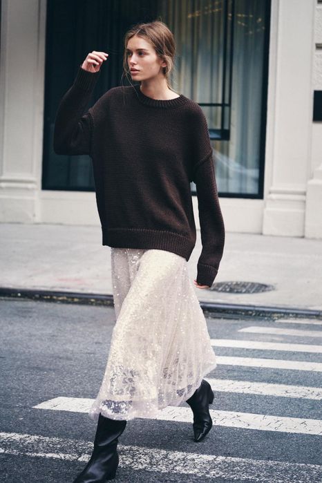 Неймовірно красива спідниця Zara в паєтки