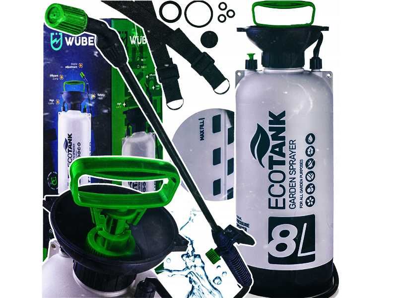 OPRYSKIWACZ Ciśnieniowy Ręczny 8L Lanca 98cm | WYPRZEDAŻ -20%