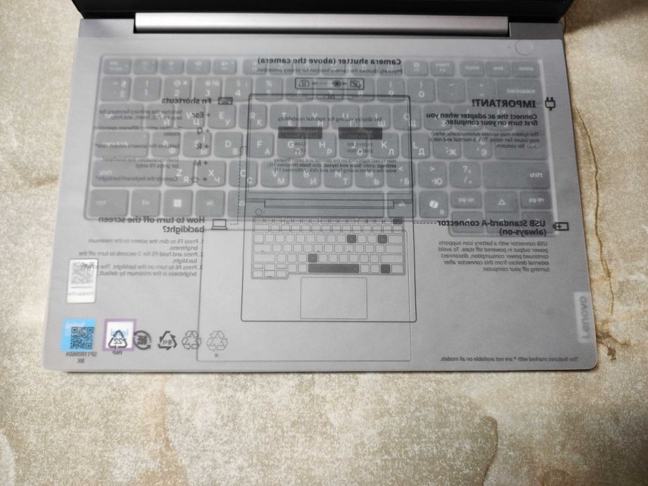 Lenovo ThinkBook 14 G8 IRL Intel Core 5 210H 16GB DDR5 256GB 2025 NEW!