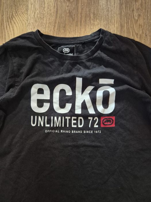 Czarny T-shirt Ecko Unltd koszulka męska streetwear
