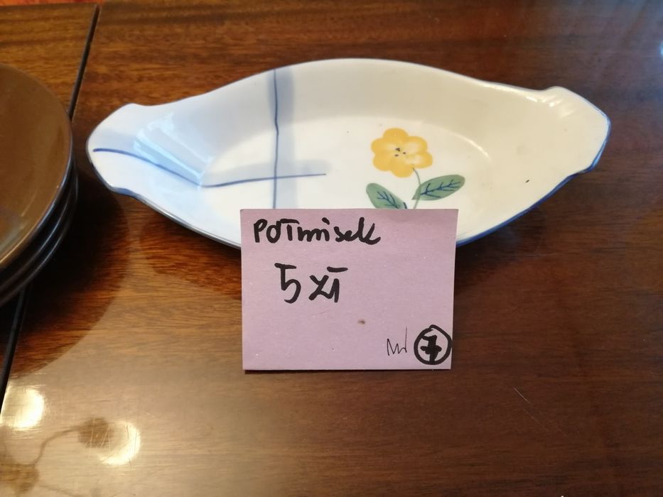 Kokilki, talerzyki, mały półmisek