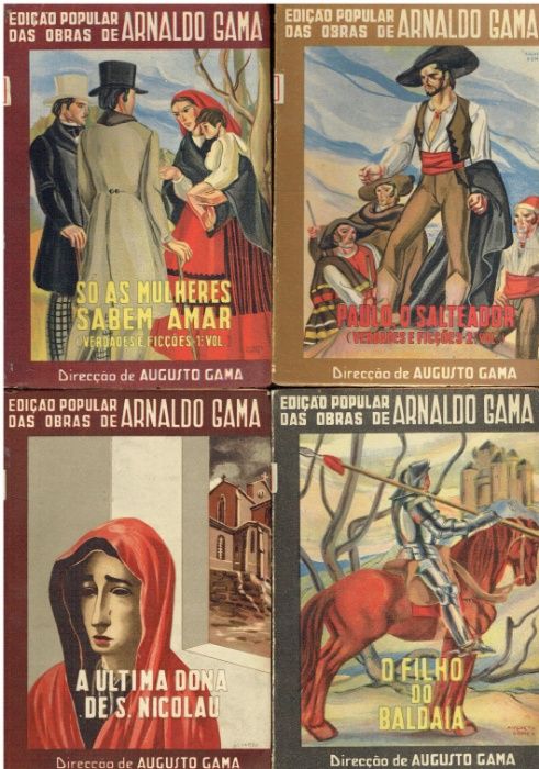 7483 - Literatura - Livros de Arnaldo Gama 3 ( Vários )