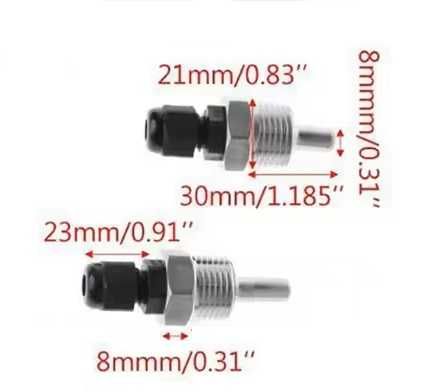 czujnik temperatury Pt1000  BSP 1/2" G1/2" gwint 1/2 cala 2szt.