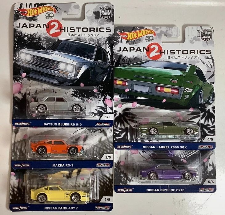 Hot Wheels Japan Historics