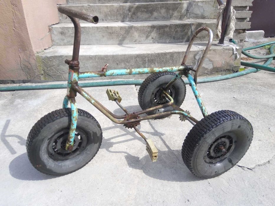 Romet Agatka rower rowerek dziecięcy dla dzieci zielony PRL antyk