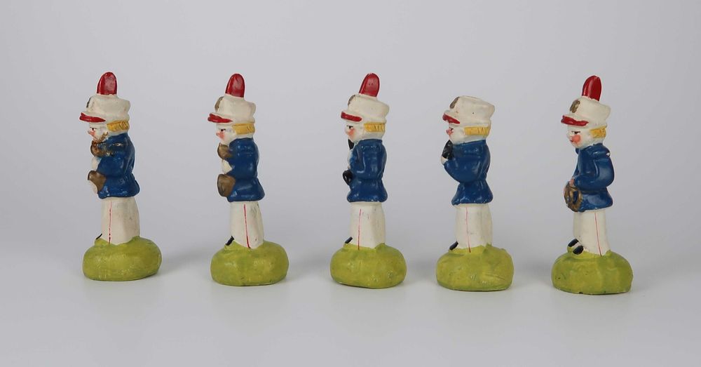 5 Figurados de Barcelos antigos - musicos
