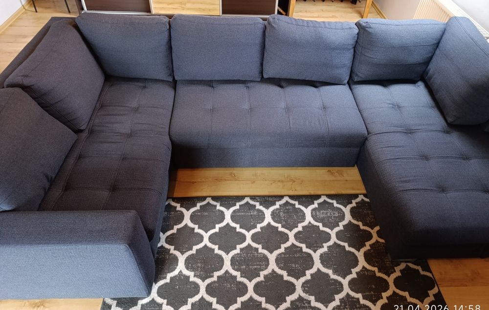 Narożnik z funkcją spania