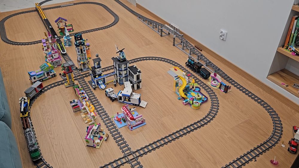 80szt Lego City Tory kompatybilne z lego