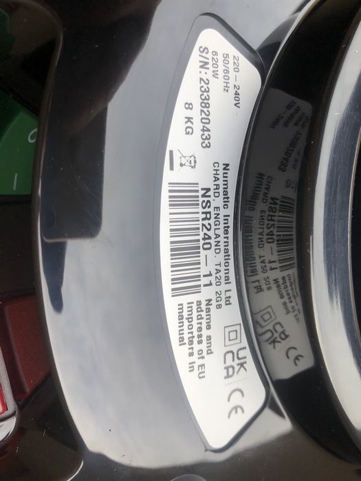Numatic nsr240 odkurzacz