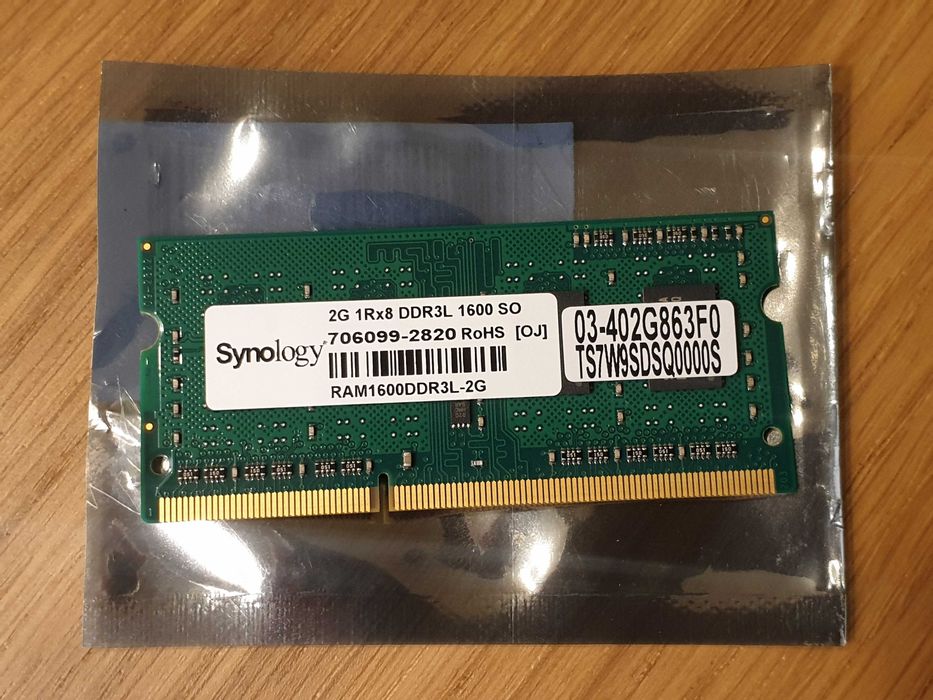 Memória ram para NAS Synology DDR3, 2 GB