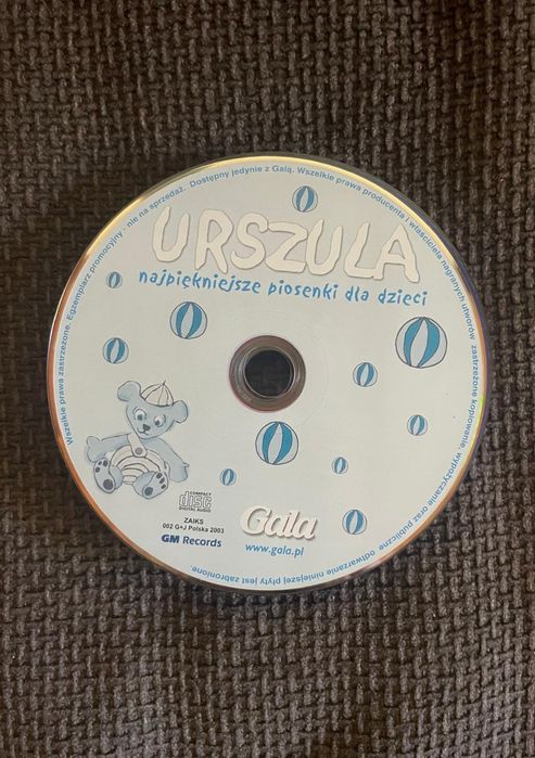 Płyty CD piosenki dla dzieci Mini Mini Puchatek Bajki Grajki