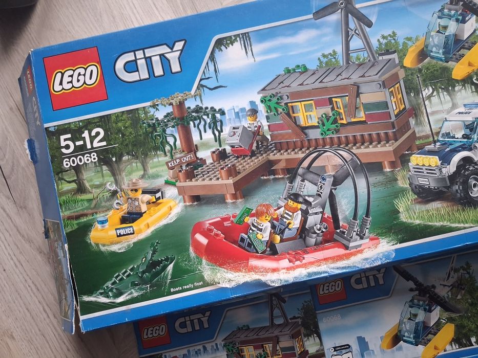Lego 60068 kryjówka rabusiów komplet