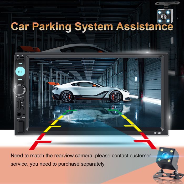 Auto Rádio bluetooth 2 din