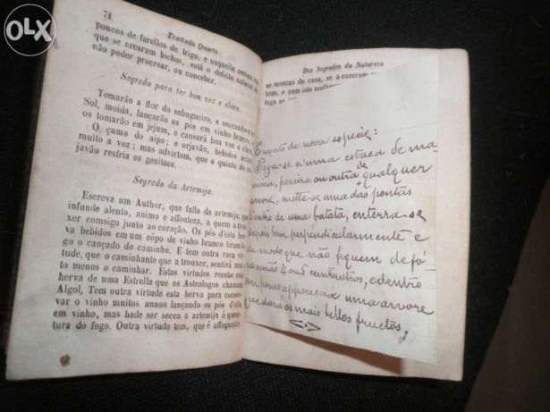 Bibliófilos-Livro antigo-Tratado sobre sobre a natureza