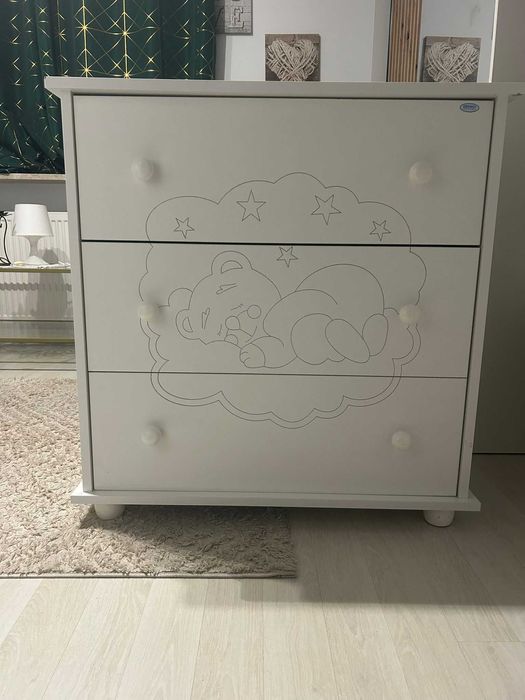 Komoda dziecięca polskiej firmy Drewex