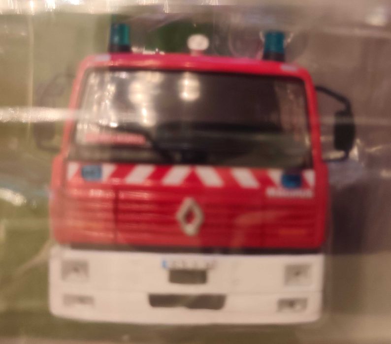 Carro Miniatura RENAULT - G27 Camião Bombeiros sapadores Franceses 1993 escala 1:43 - MUITO RARO - Oferta Envio