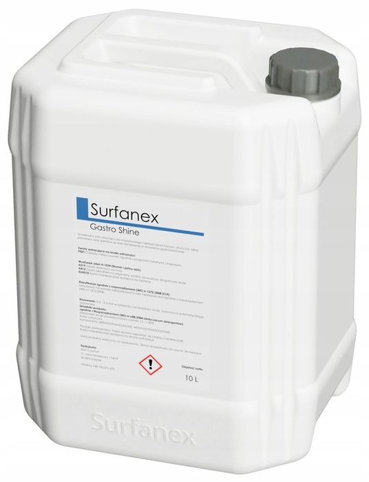 surfanex classic gastro shine płyn nabłyszczający 10 litrów