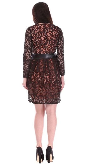 Ажурное кружевное платье