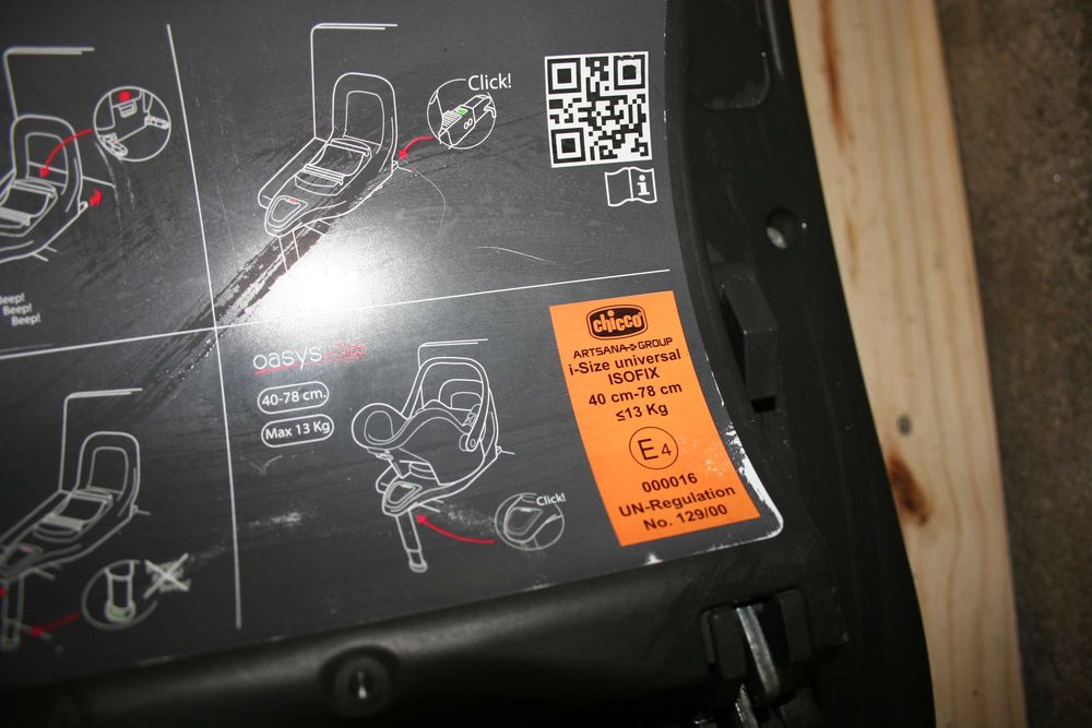Cadeira Auto Chicco Oasys i-Size + Base ISOFIX
