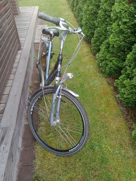 Rower holenderski Gazella gazele Orange aluminiowy holenderka