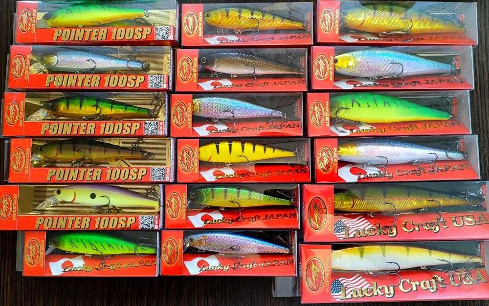 Воблери Lucky Craft (Clutch,Sammy,Malas,Pointer,Wonder)