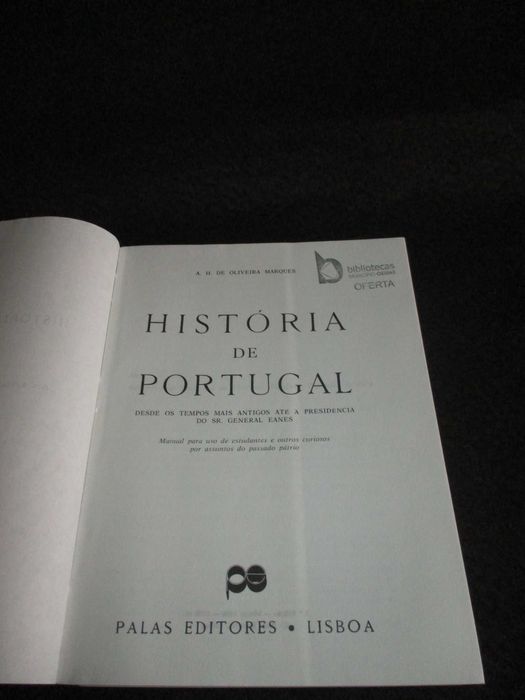 Livros História de Portugal Oliveira Marques 3 Volumes - Completo