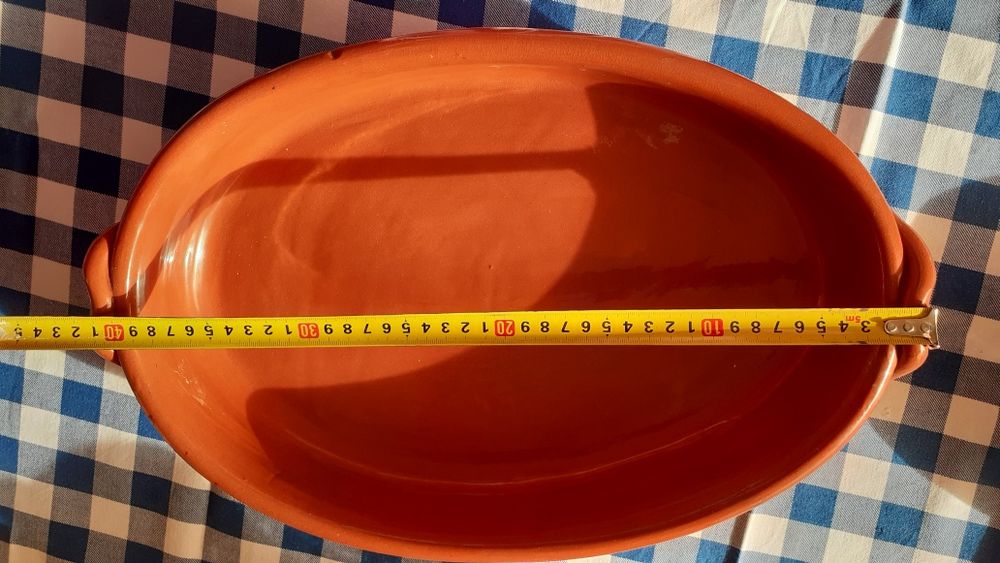 Conjunto de 6 louças de barro novas