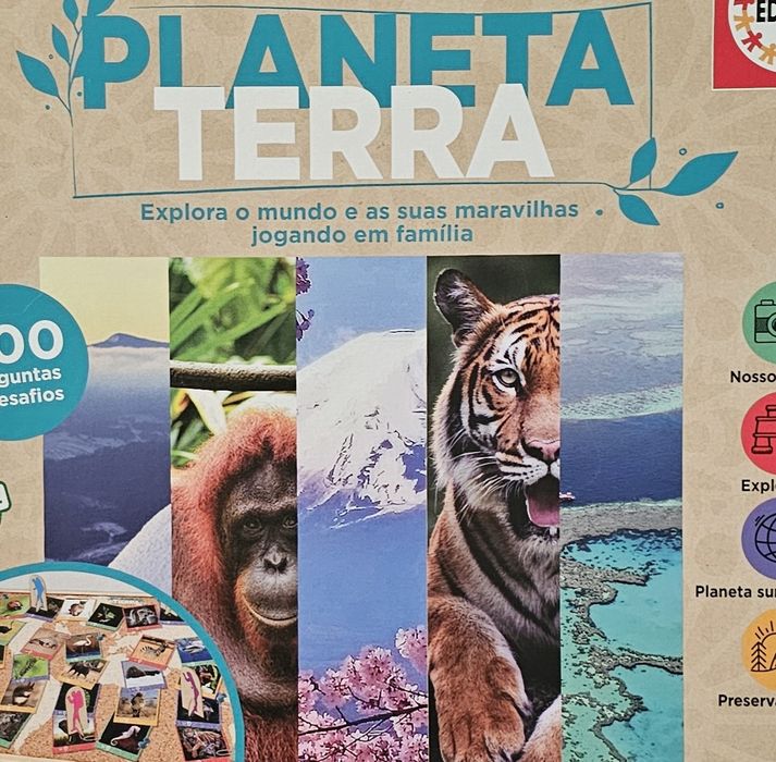 Jogo familiar PLANETA Terra 700 perguntas